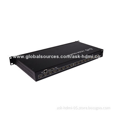 HDMI 8 in 8 Out Matrix, Support IR and RS232